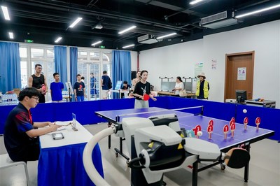 科技賦能全民健身，智慧賽事點亮社區——上海市智能乒乓球賽真新站活力開賽